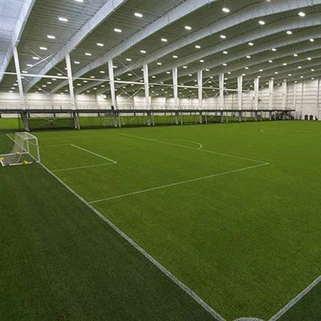 Erba artificiale di prezzi economici di 50mm per il campo di calcio dell'interno